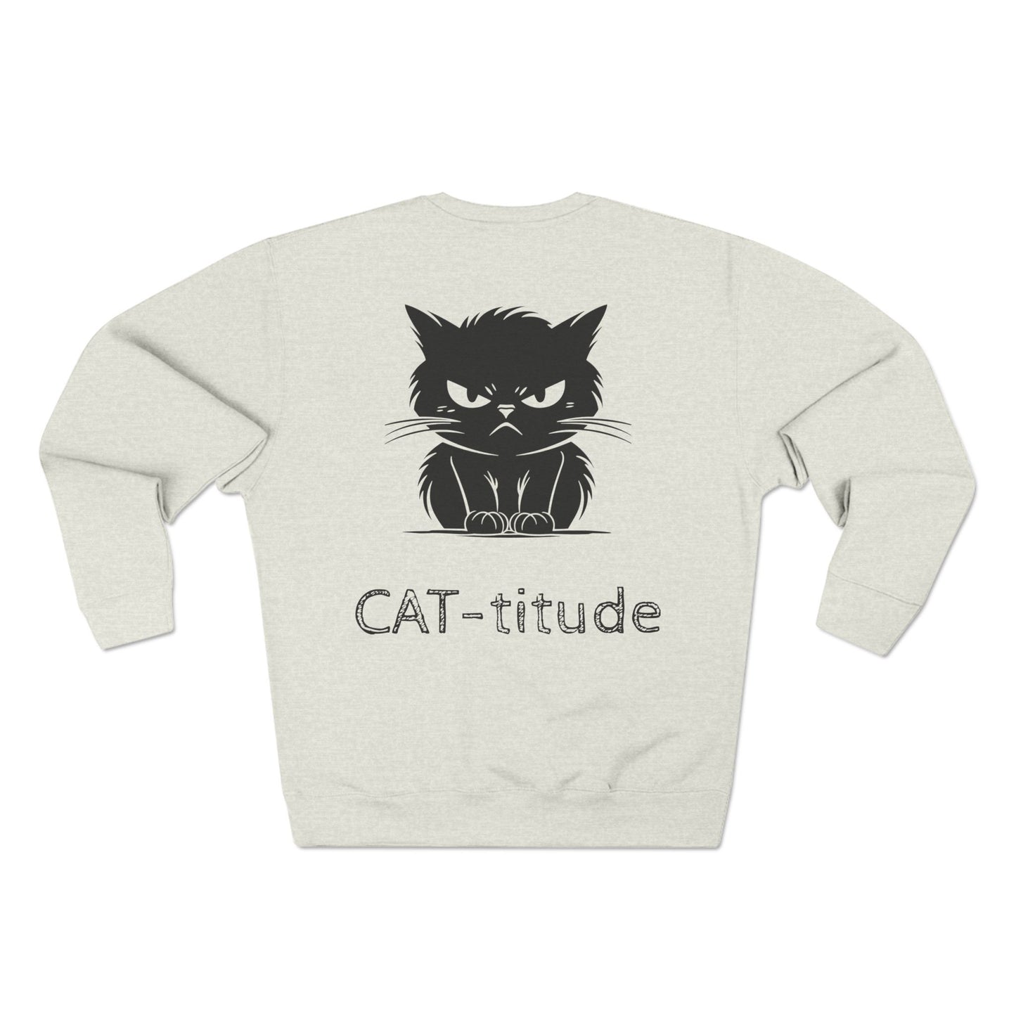 CAT-titude Unisex Crewneck Sweatshirt