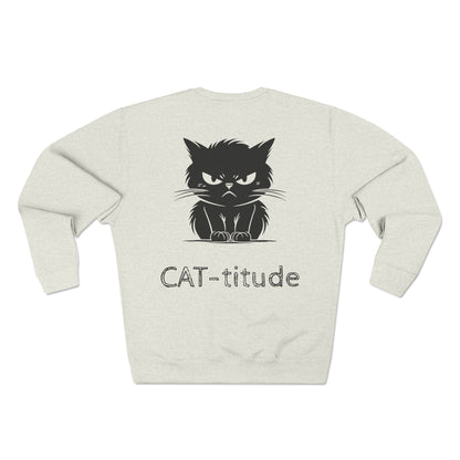 CAT-titude Unisex Crewneck Sweatshirt