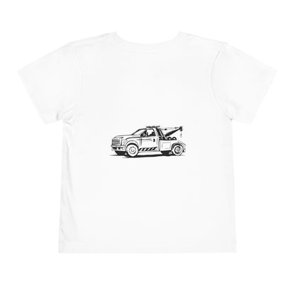 Wheel Lift Tow Truck Toddler Unisex Short Sleeve Crewneck Tee