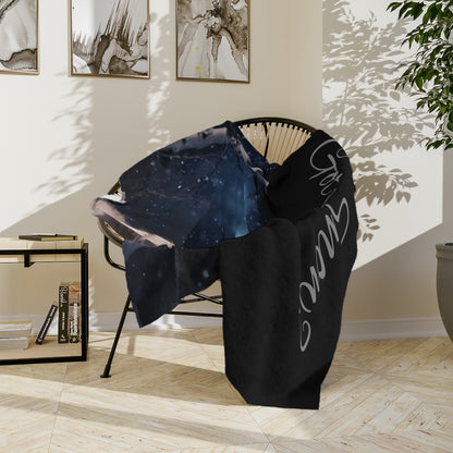 Got Snow? Velveteen Microfiber Blanket