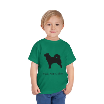 Mala-Not-A-Mute Toddler Unisex Short Sleeve Crewneck Tee