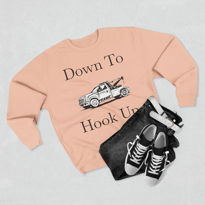 Down To Hook Up Unisex Crewneck Sweatshirt