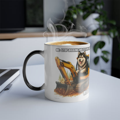 Digmaster Color Changing Mug