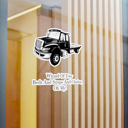 Wizard Of Tow Vinyl Decal
