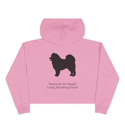 Clouds Women's Crop Hoodie