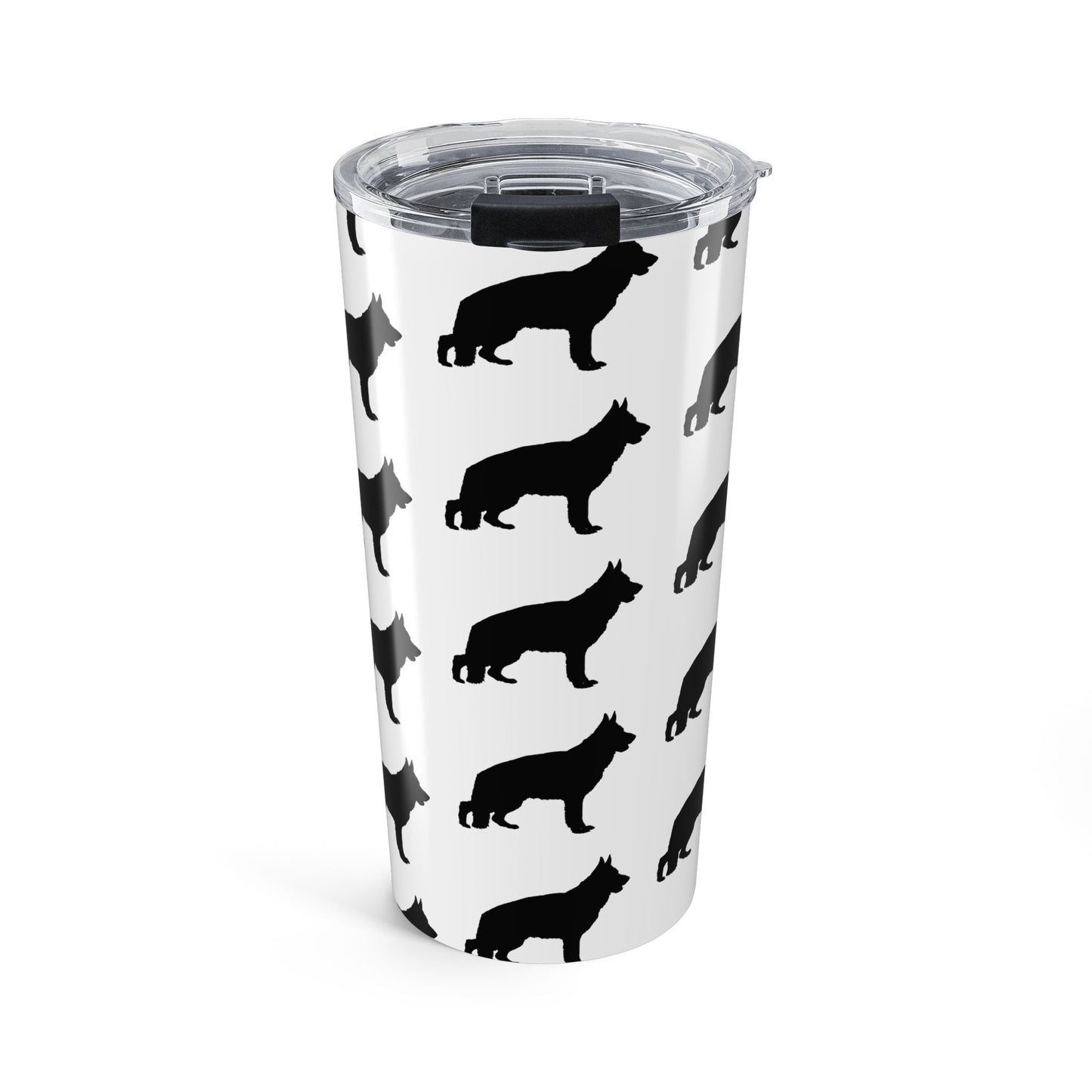 German Shepherd Silhouette Tumbler