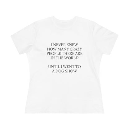 Never Knew Women's Short Sleeve Crewneck Tee