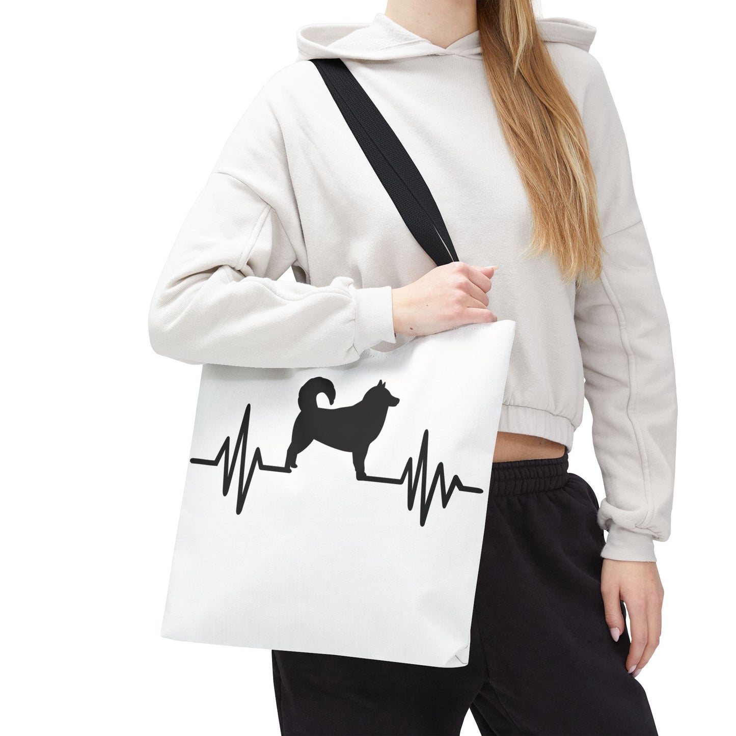 My Heart Beats For Malamutes Tote Bag