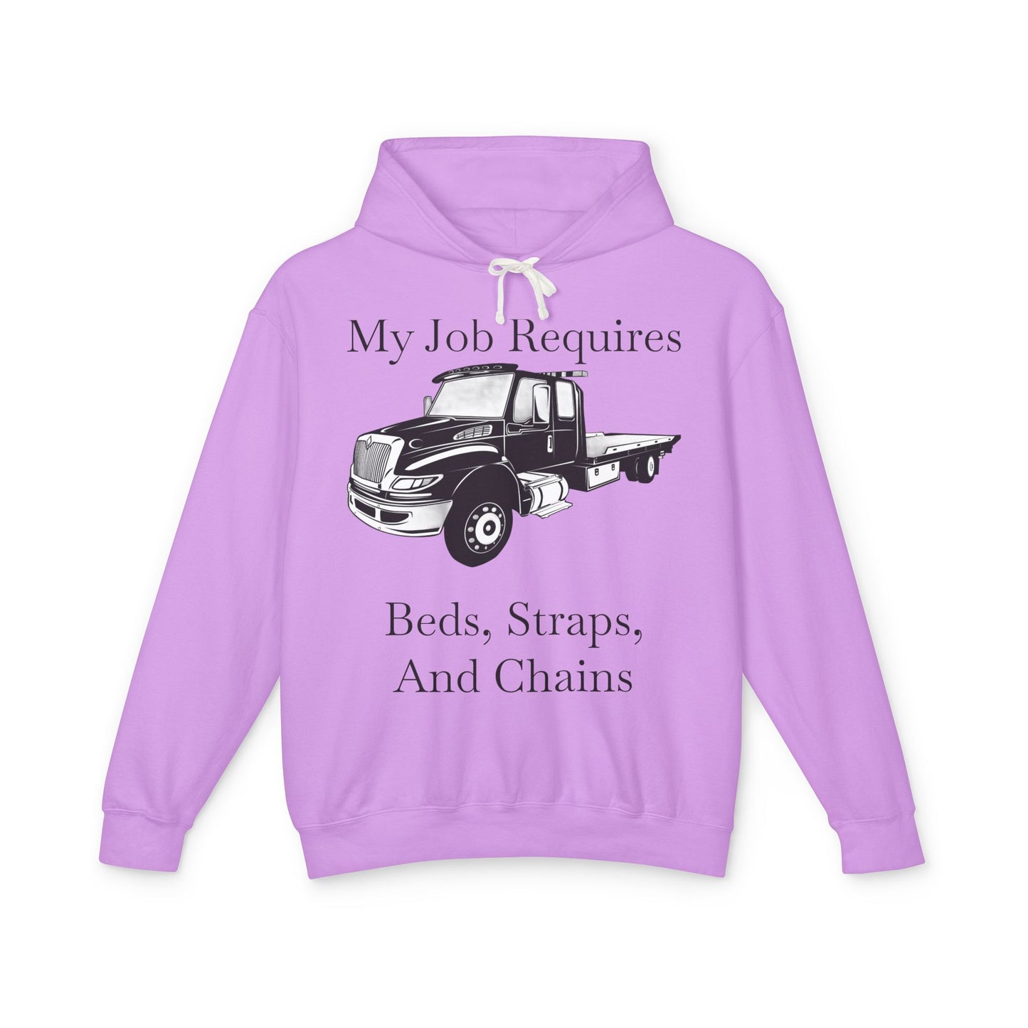 Beds, Straps, And Chains Unisex Lightweight Hoodie