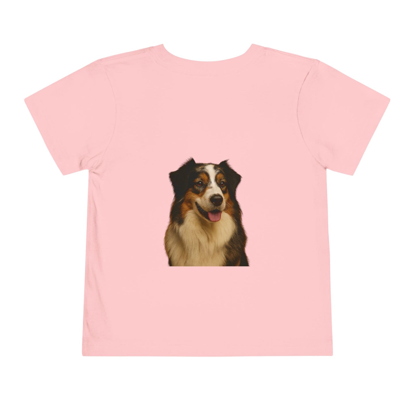 Aussie Head Toddler Unisex Short Sleeve Crewneck Tee