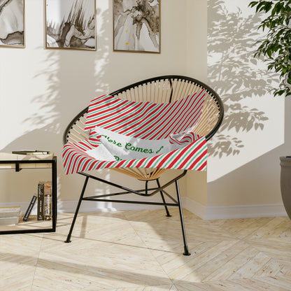 Here Comes Amazon Velveteen Microfiber Blanket