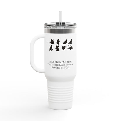 Matter Of Fact Cat Insulated Travel Mug
