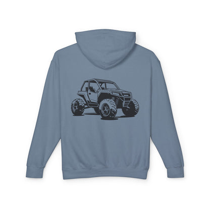 Off The Beaten Path Side By Side Unisex Lightweight Hoodie