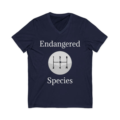 Endangered Species Unisex Short Sleeve V-Neck Tee