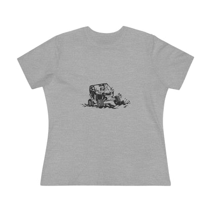Slingin' Mud Side By Side Women's Short Sleeve Crewneck Tee