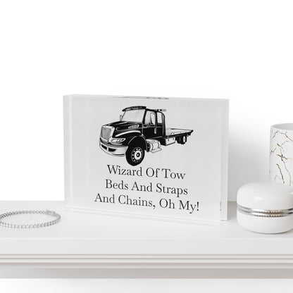 Wizard Of Tow Acrylic Photo Block