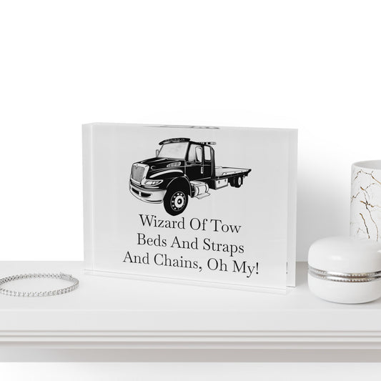 Wizard Of Tow Acrylic Photo Block