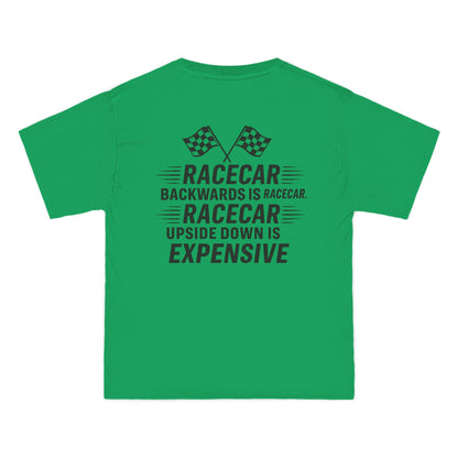 Racecar Backwards Men's Short-Sleeve Crewneck Tee
