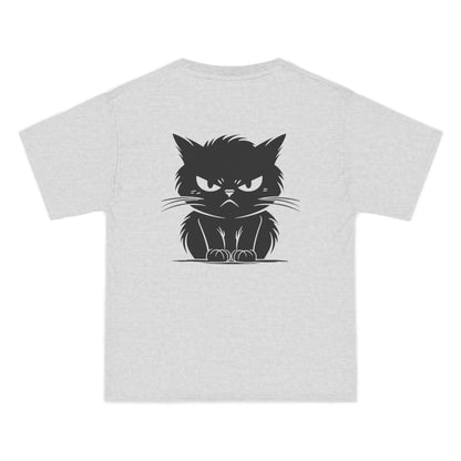 Angry Cat Men's Short-Sleeve Crewneck Tee