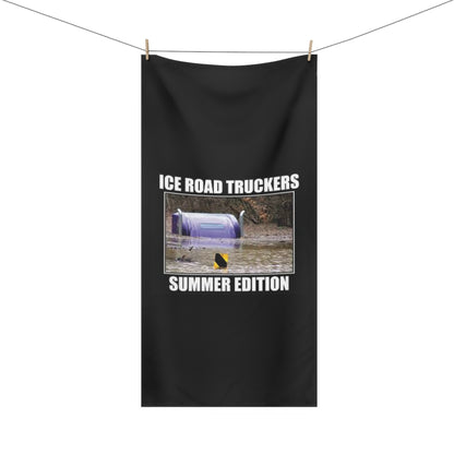 Ice Road Truckers Mink-Cotton  Beach Towel