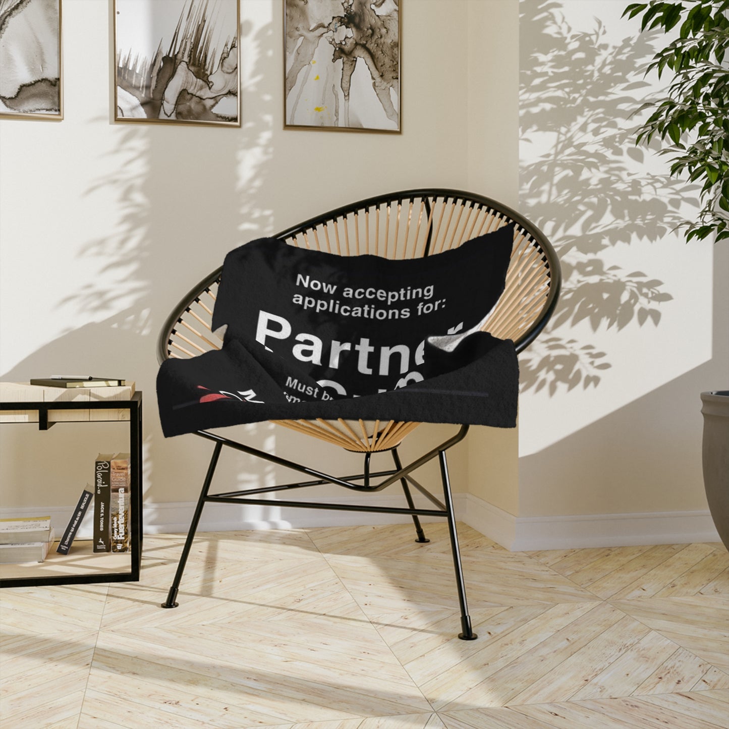 Partner In Crime Velveteen Microfiber Blanket