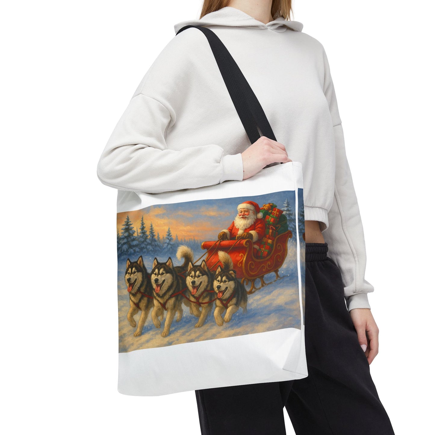 Dashing Through The Snow Tote Bag