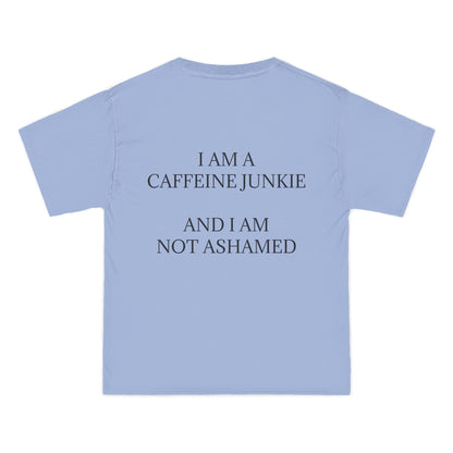 Caffeine Junkie Men's Short-Sleeve Crewneck Tee