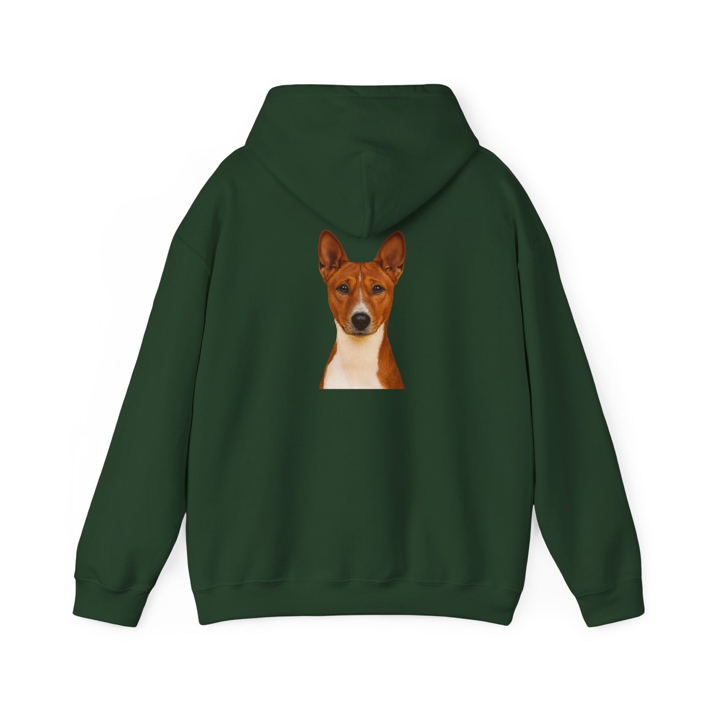 Basenji Head Unisex Hoodie