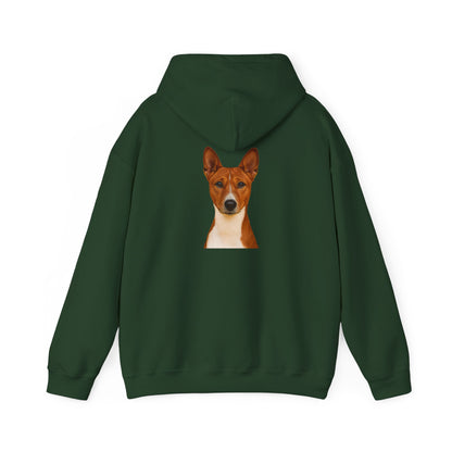 Basenji Head Unisex Hoodie