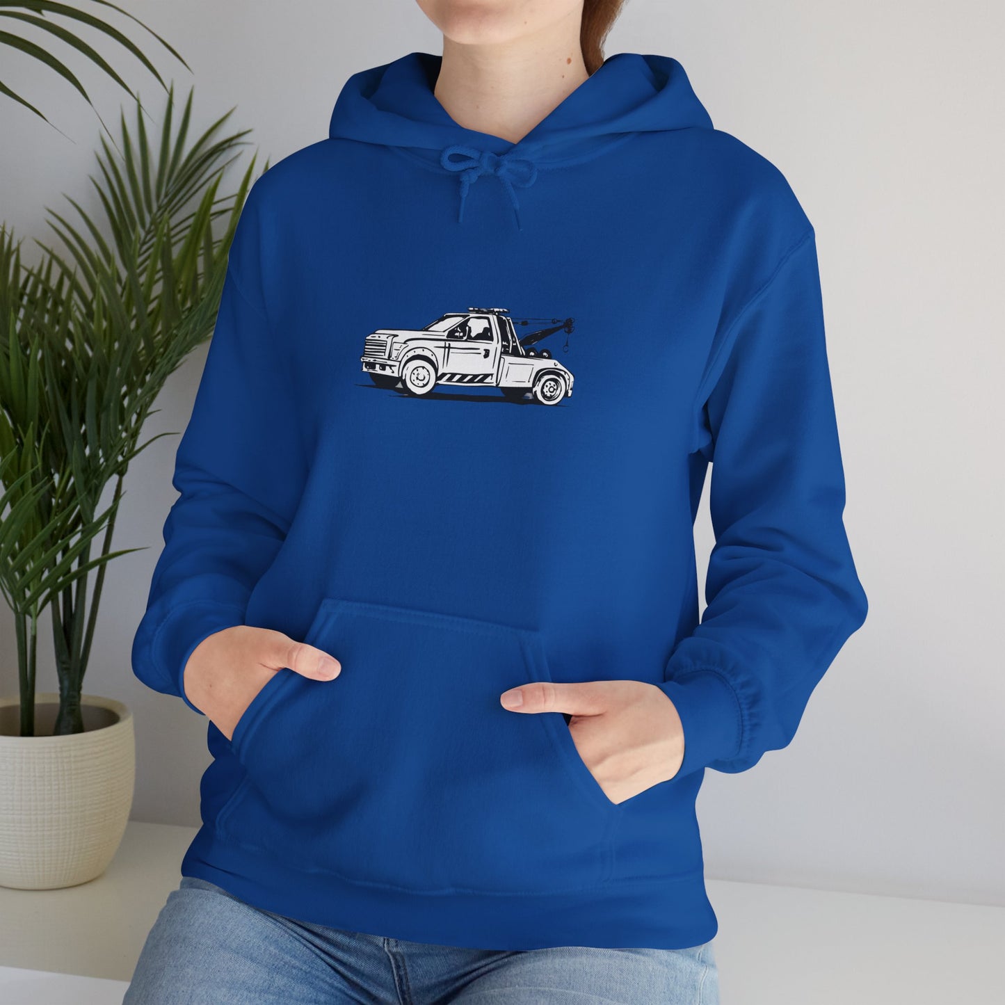 Wheel Lift Tow Truck Unisex Hoodie
