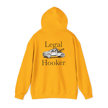 Legal H**ker Wheel Lift Tow Truck Unisex Hoodie
