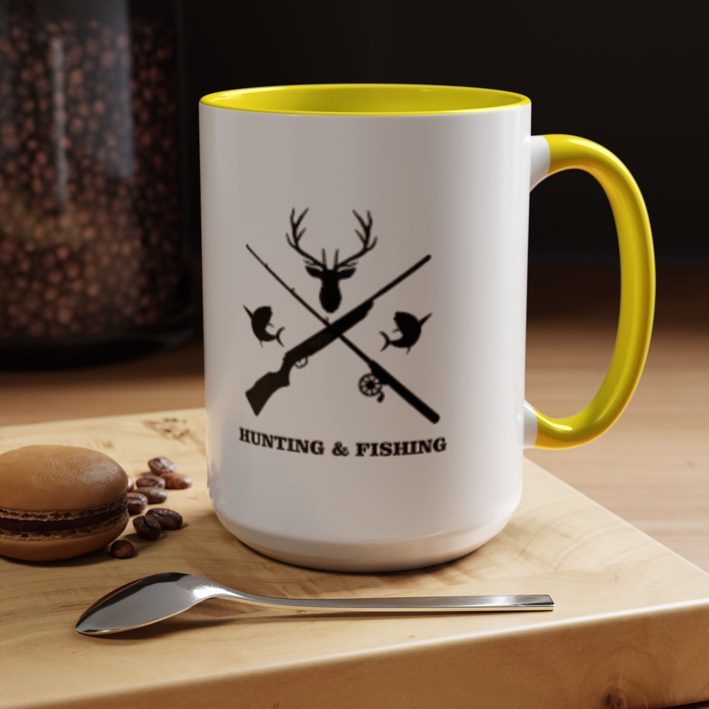 Hunting/Fishing 2-Tone Coffee Mug