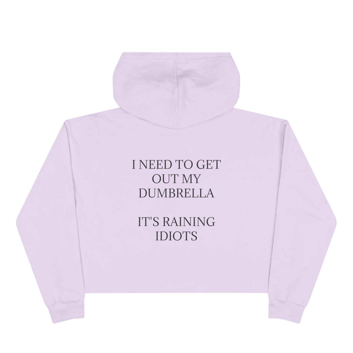 Dumbrella Women's Crop Hoodie