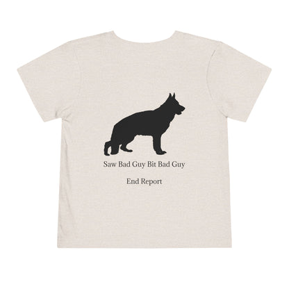 Bad Guy Toddler Unisex Short Sleeve Crewneck Tee