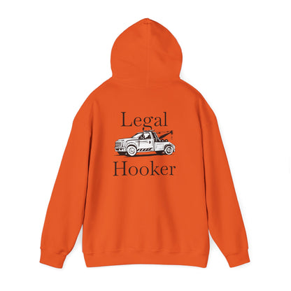 Legal H**ker Wheel Lift Tow Truck Unisex Hoodie