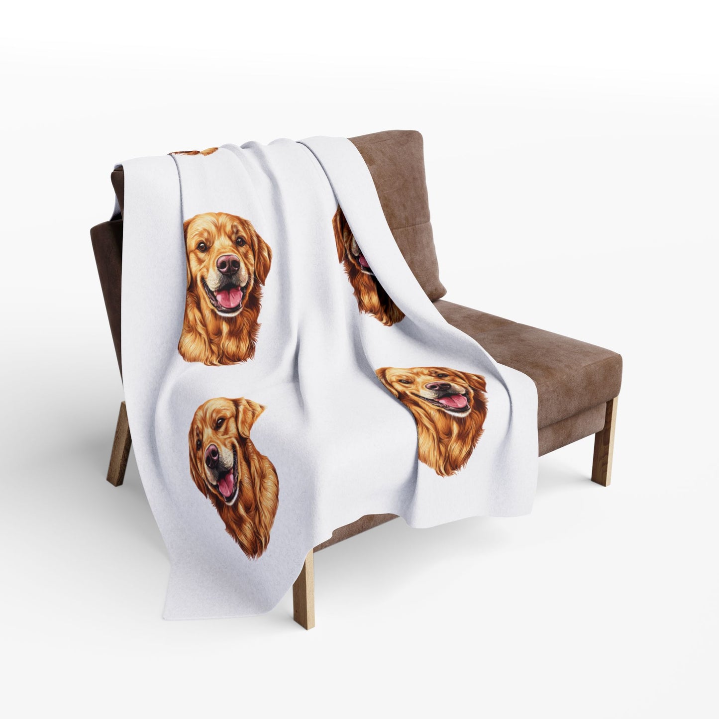 Golden Head Arctic Fleece Blanket