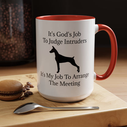 Arrange The Meeting 2-Tone Coffee Mug