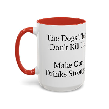 Drinks Stronger 2-Tone Coffee Mug