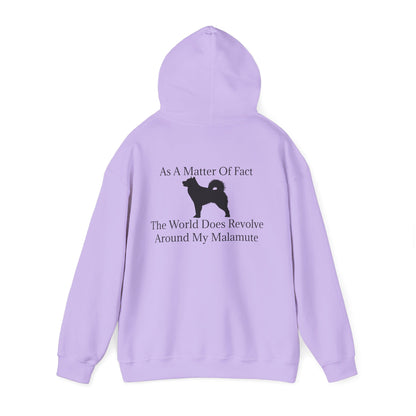 Matter Of Fact Malamute Unisex Hoodie