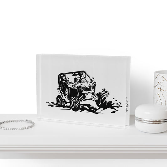 Slingin' Mud Side By Side Acrylic Photo Block