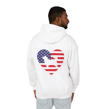 Malamute Flag Unisex Lightweight Hoodie