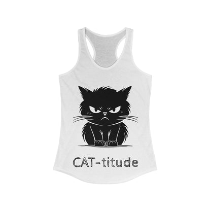 CAT-titude Women's Racerback Tank