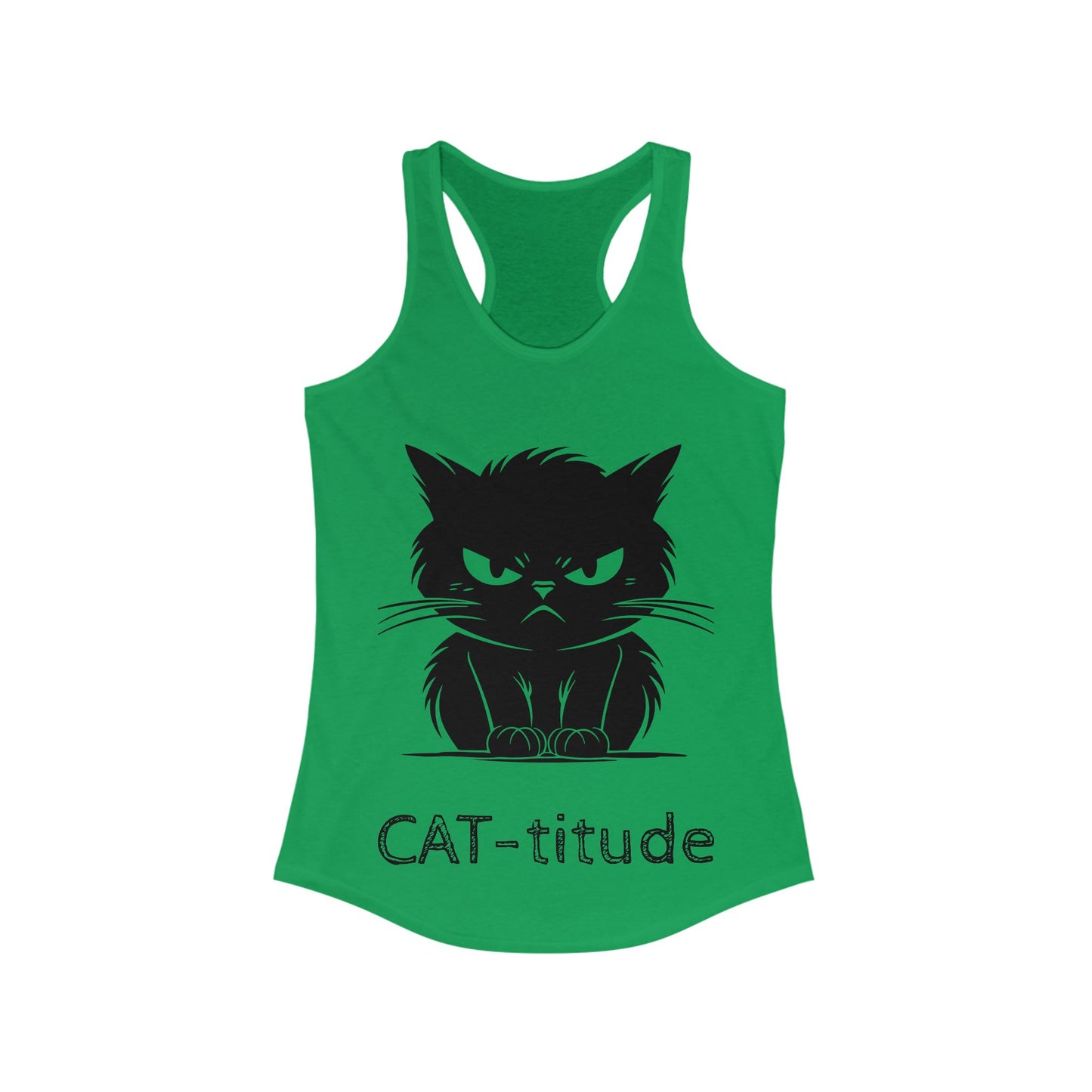 CAT-titude Women's Racerback Tank