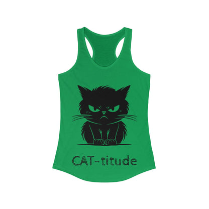 CAT-titude Women's Racerback Tank