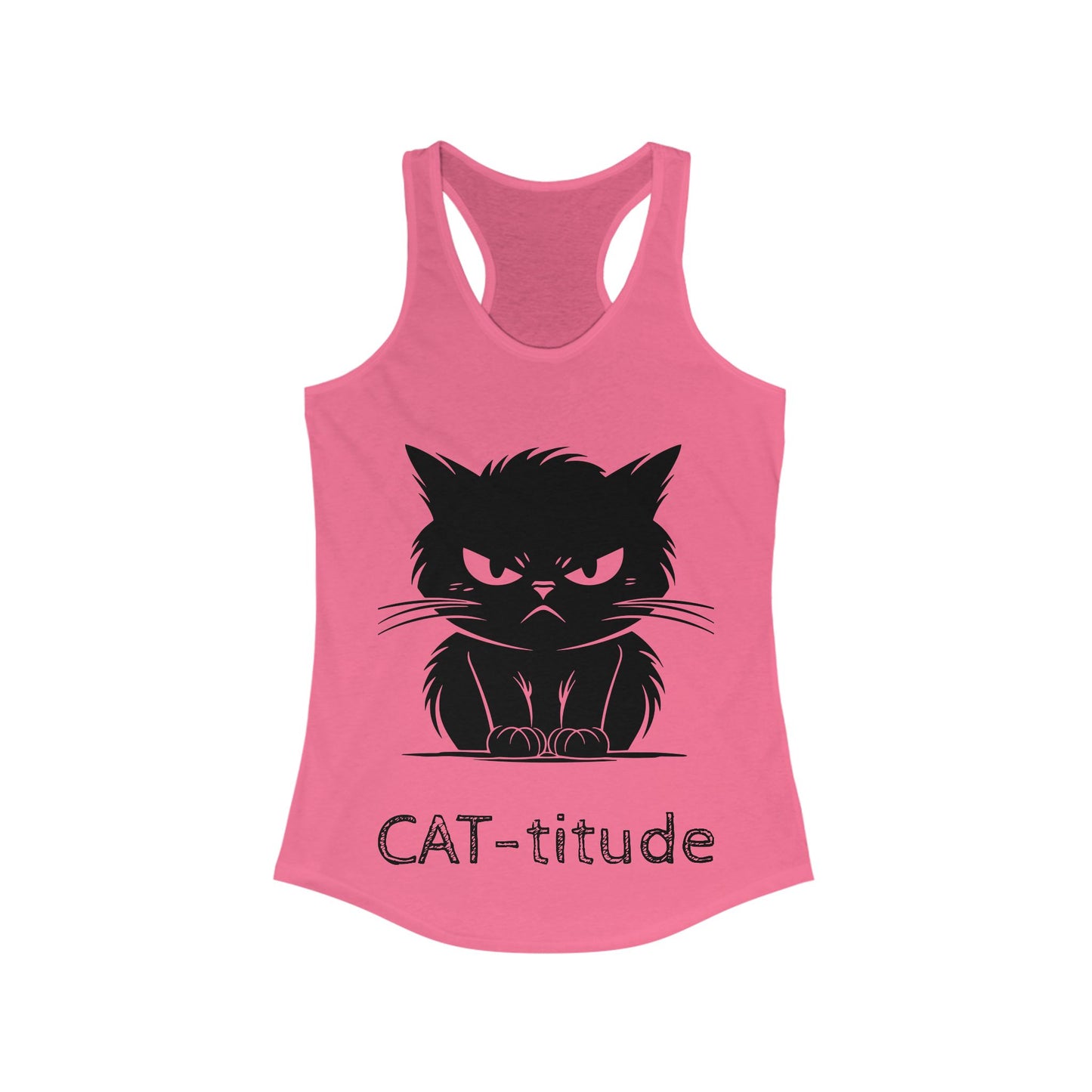CAT-titude Women's Racerback Tank