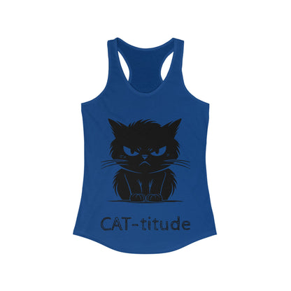 CAT-titude Women's Racerback Tank