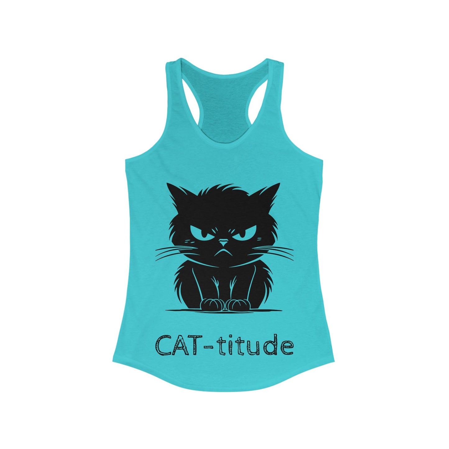 CAT-titude Women's Racerback Tank