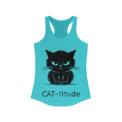 CAT-titude Women's Racerback Tank