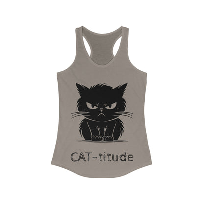 CAT-titude Women's Racerback Tank