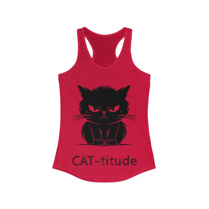 CAT-titude Women's Racerback Tank